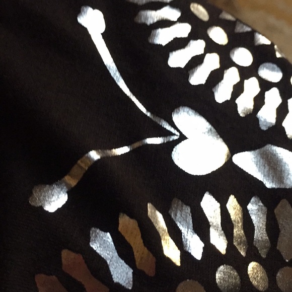 Bellagio Las Vegas black/silver butterfly appliqué - Picture 8 of 8